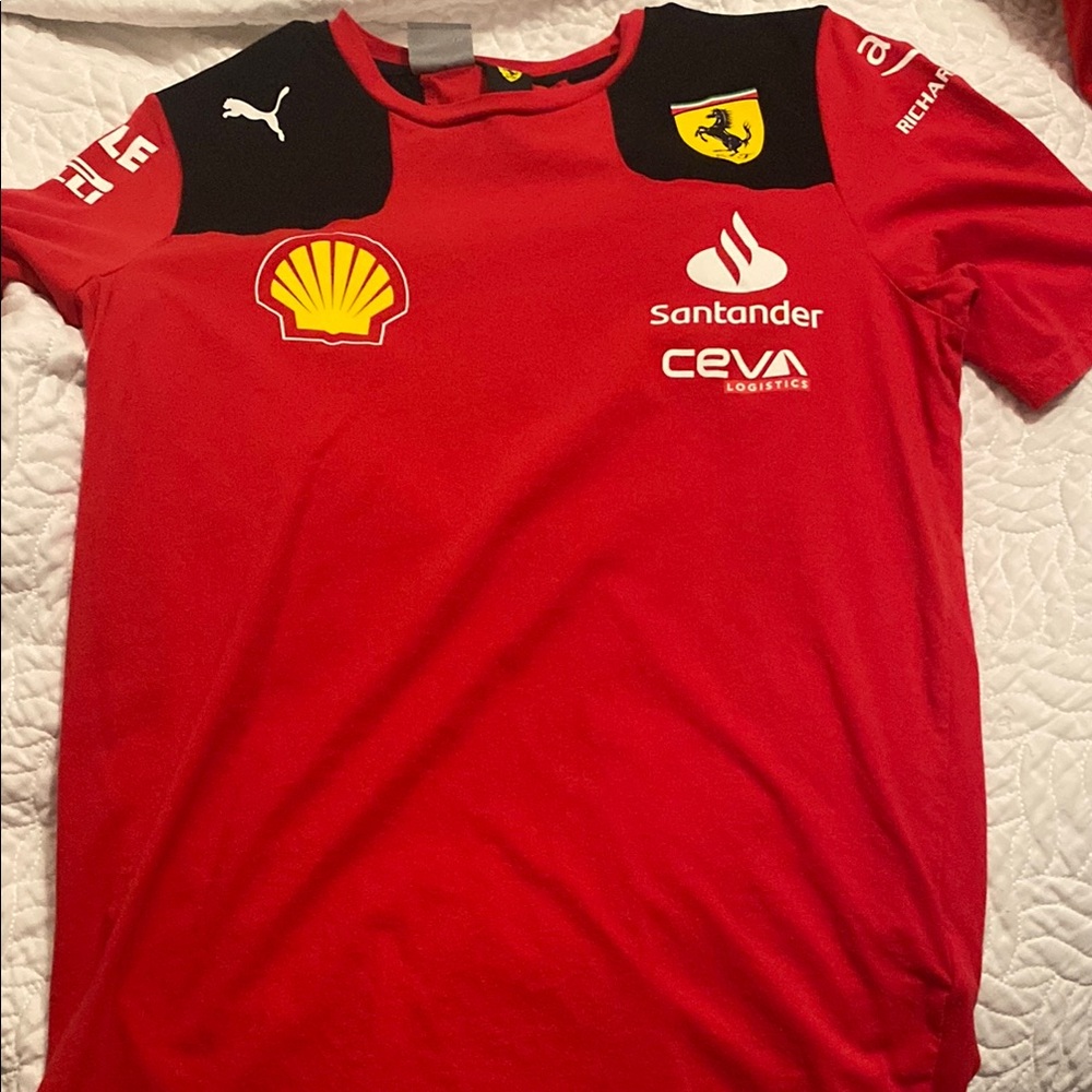 Puma Charles Leclerc Scuderia Ferrari T-Shirt